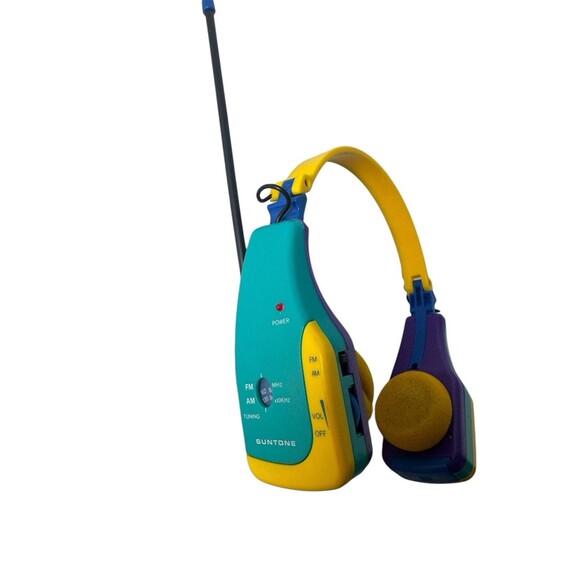 Vintage ~ Working Taco Bell AM/FM Headphone Radio ~ RARE- 90’s - Fast Shipping - Picture 3 of 16